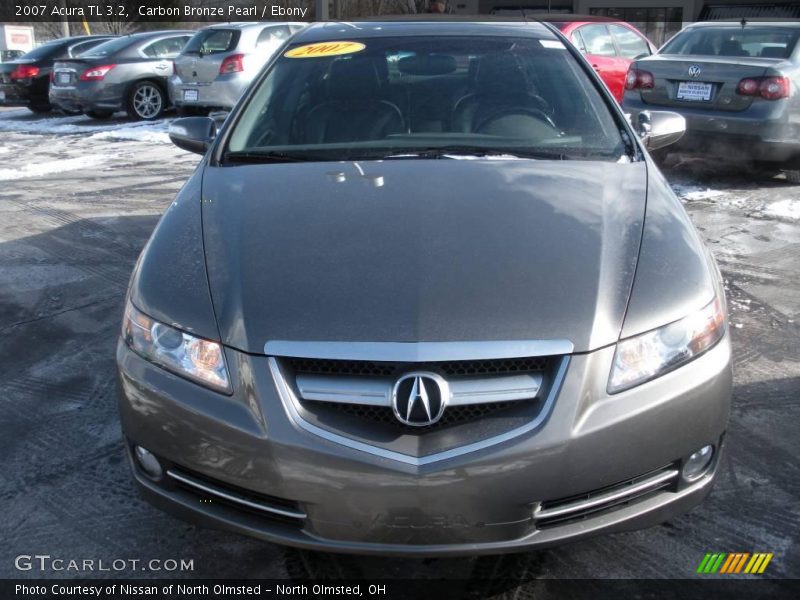 Carbon Bronze Pearl / Ebony 2007 Acura TL 3.2