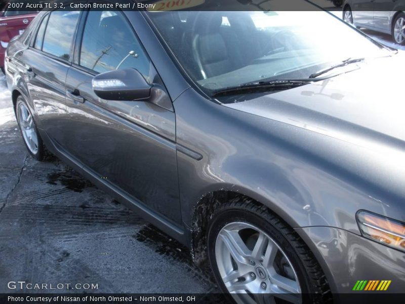 Carbon Bronze Pearl / Ebony 2007 Acura TL 3.2
