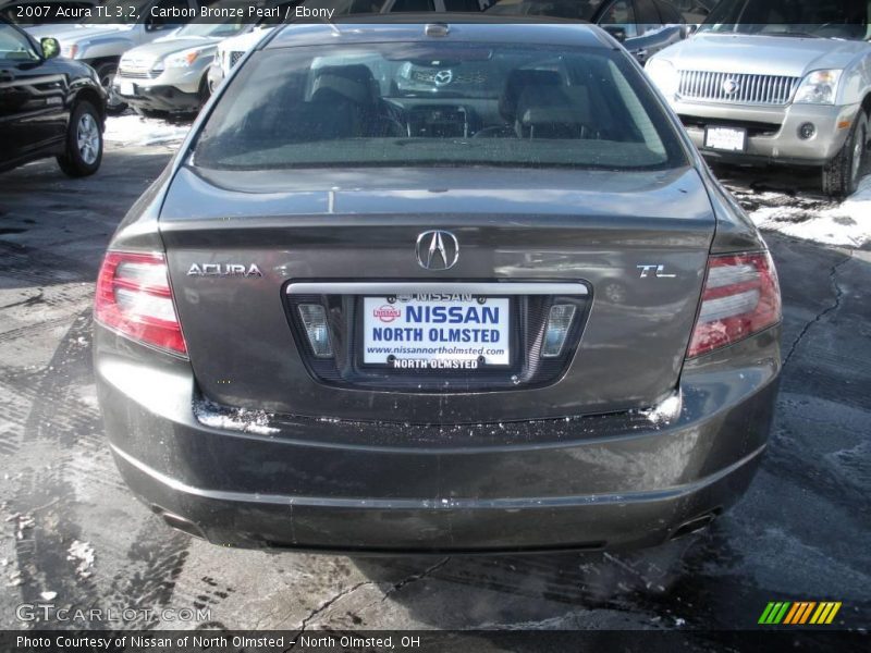 Carbon Bronze Pearl / Ebony 2007 Acura TL 3.2