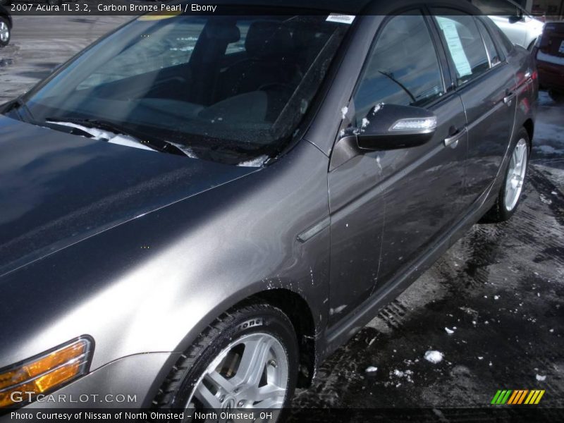 Carbon Bronze Pearl / Ebony 2007 Acura TL 3.2