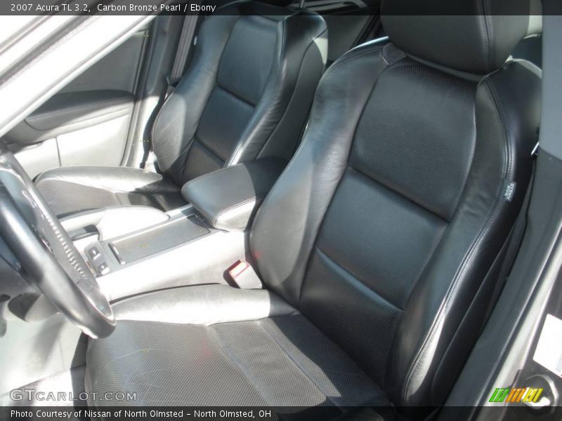 Carbon Bronze Pearl / Ebony 2007 Acura TL 3.2