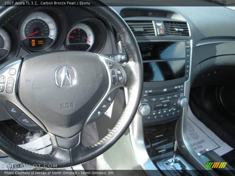 Carbon Bronze Pearl / Ebony 2007 Acura TL 3.2