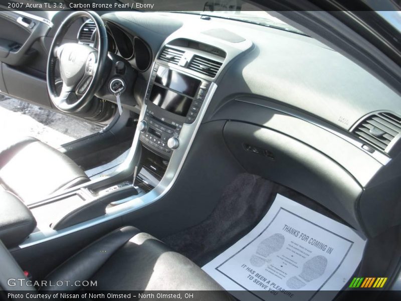 Carbon Bronze Pearl / Ebony 2007 Acura TL 3.2