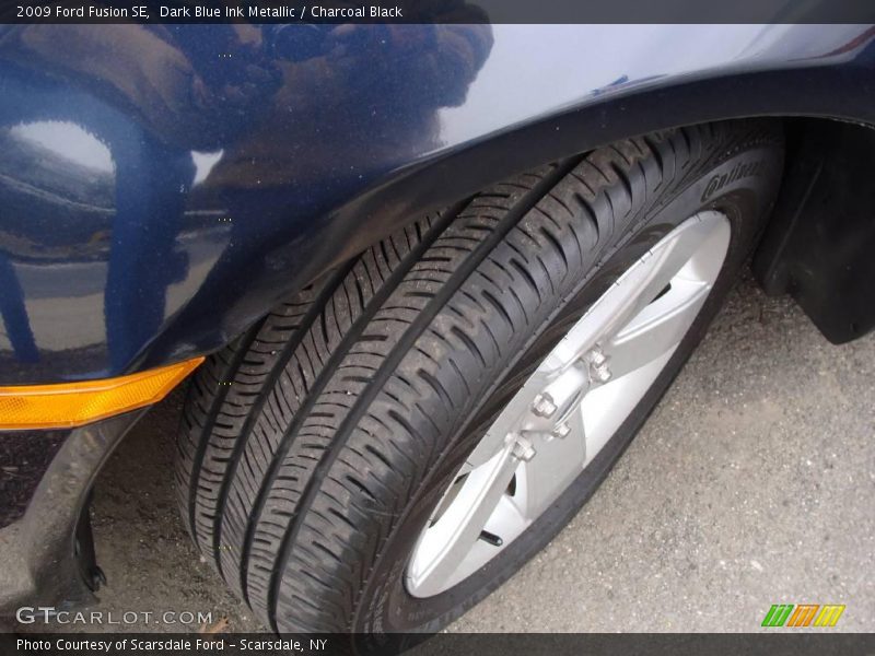 Dark Blue Ink Metallic / Charcoal Black 2009 Ford Fusion SE