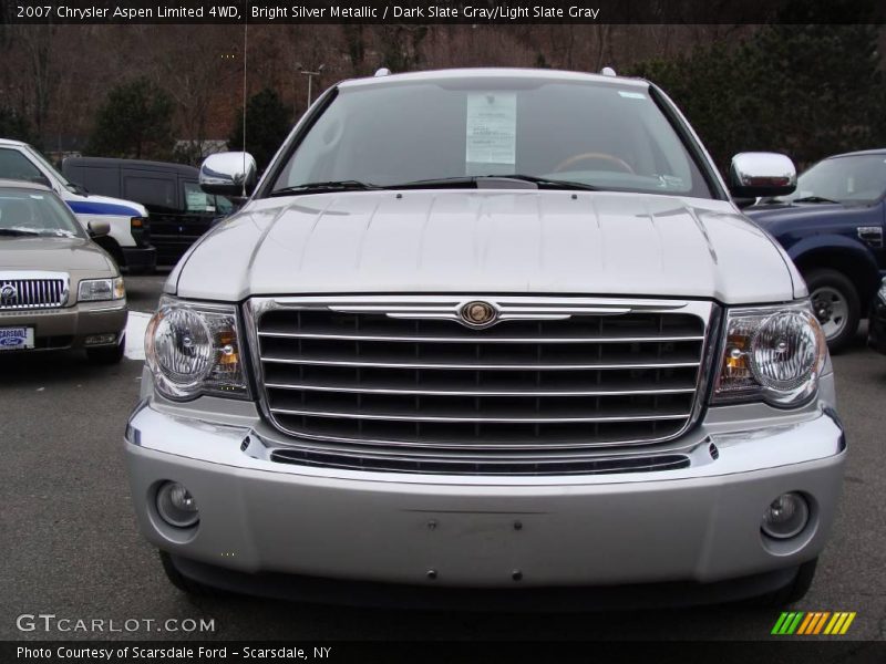 Bright Silver Metallic / Dark Slate Gray/Light Slate Gray 2007 Chrysler Aspen Limited 4WD