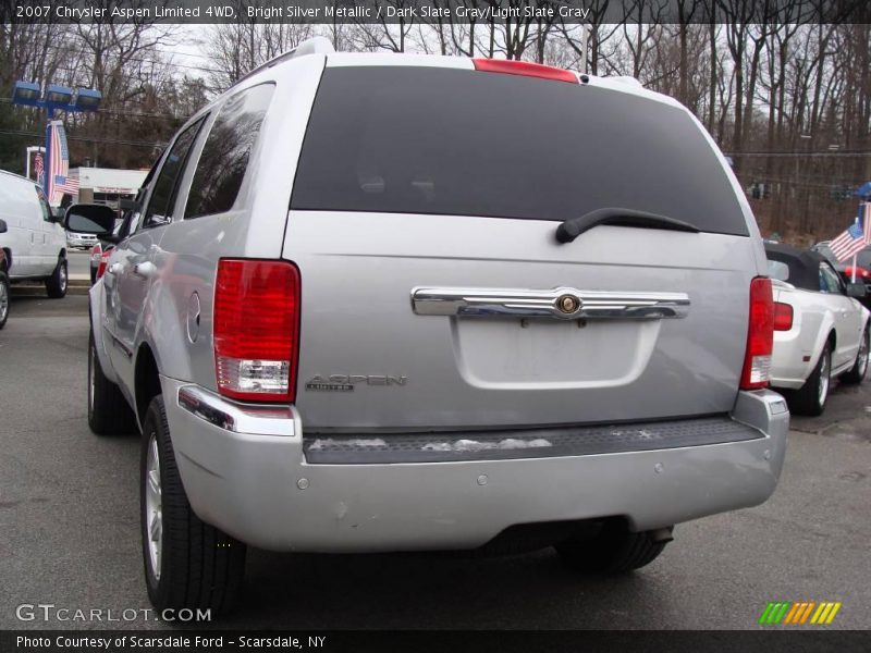Bright Silver Metallic / Dark Slate Gray/Light Slate Gray 2007 Chrysler Aspen Limited 4WD