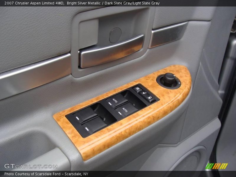 Bright Silver Metallic / Dark Slate Gray/Light Slate Gray 2007 Chrysler Aspen Limited 4WD