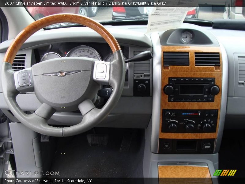 Bright Silver Metallic / Dark Slate Gray/Light Slate Gray 2007 Chrysler Aspen Limited 4WD