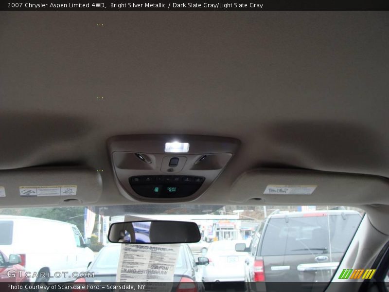 Bright Silver Metallic / Dark Slate Gray/Light Slate Gray 2007 Chrysler Aspen Limited 4WD