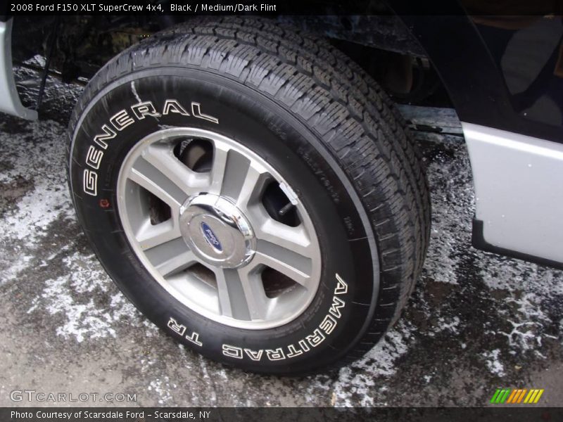 Black / Medium/Dark Flint 2008 Ford F150 XLT SuperCrew 4x4