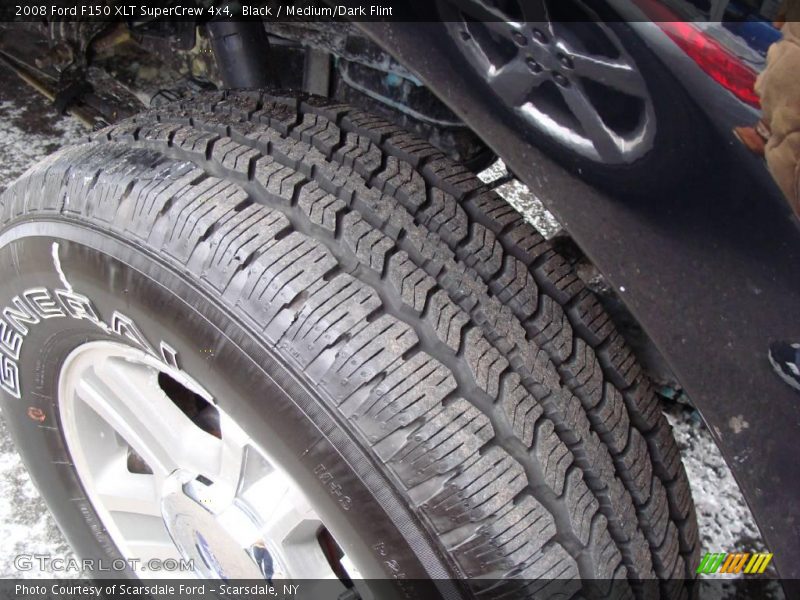Black / Medium/Dark Flint 2008 Ford F150 XLT SuperCrew 4x4
