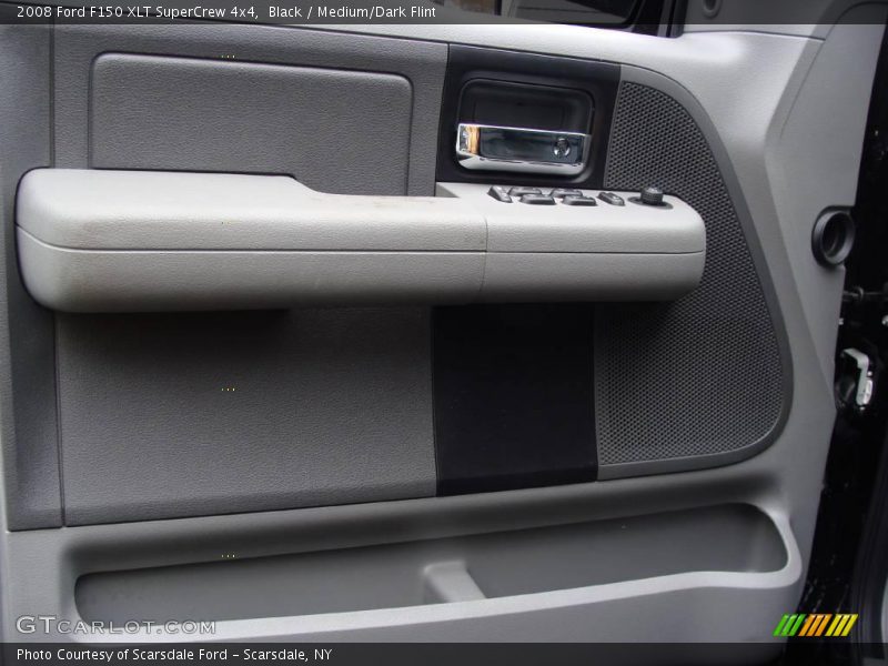 Black / Medium/Dark Flint 2008 Ford F150 XLT SuperCrew 4x4
