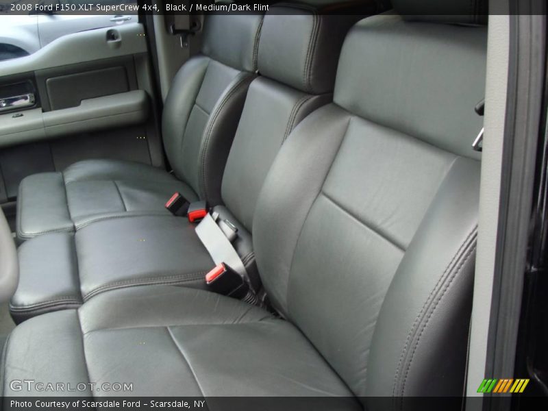 Black / Medium/Dark Flint 2008 Ford F150 XLT SuperCrew 4x4