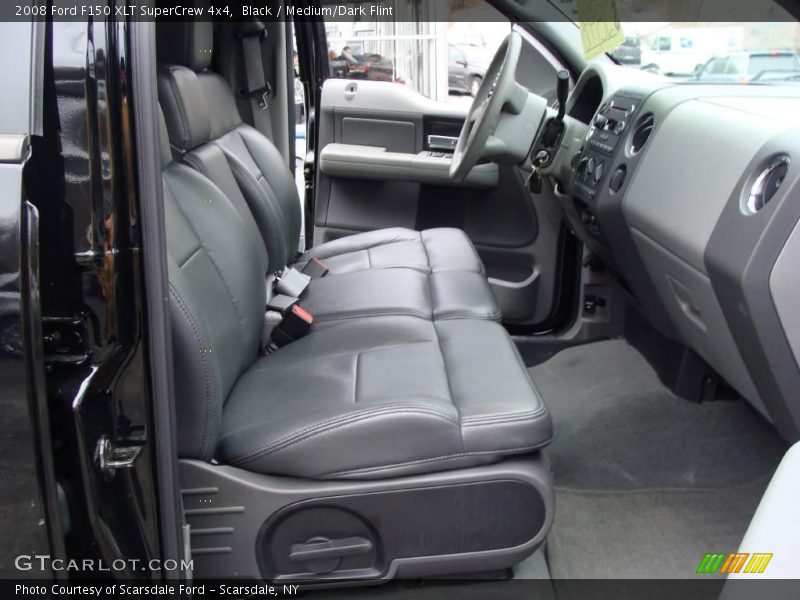 Black / Medium/Dark Flint 2008 Ford F150 XLT SuperCrew 4x4