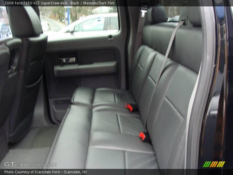 Black / Medium/Dark Flint 2008 Ford F150 XLT SuperCrew 4x4