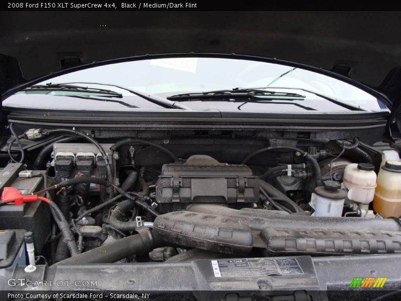 Black / Medium/Dark Flint 2008 Ford F150 XLT SuperCrew 4x4