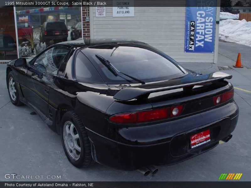 Sable Black / Black 1995 Mitsubishi 3000GT SL Coupe