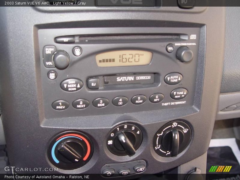 Light Yellow / Gray 2003 Saturn VUE V6 AWD