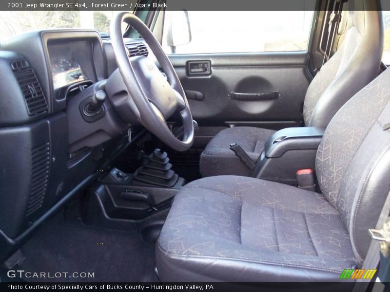 Forest Green / Agate Black 2001 Jeep Wrangler SE 4x4