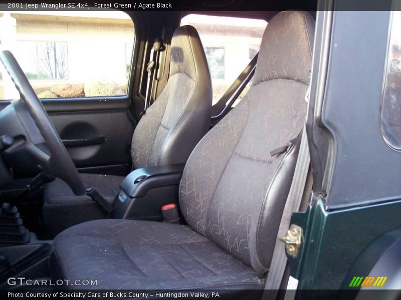 Forest Green / Agate Black 2001 Jeep Wrangler SE 4x4