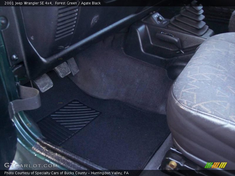 Forest Green / Agate Black 2001 Jeep Wrangler SE 4x4