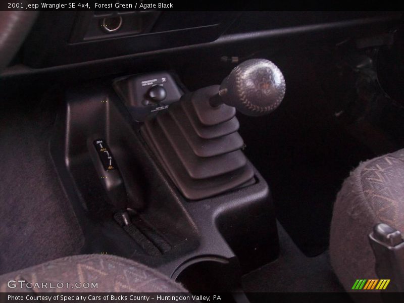 Forest Green / Agate Black 2001 Jeep Wrangler SE 4x4