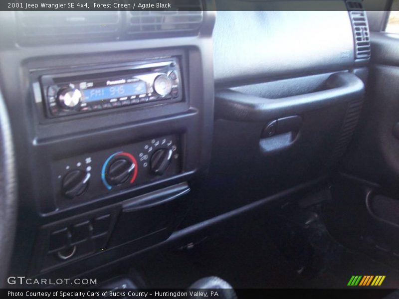 Forest Green / Agate Black 2001 Jeep Wrangler SE 4x4