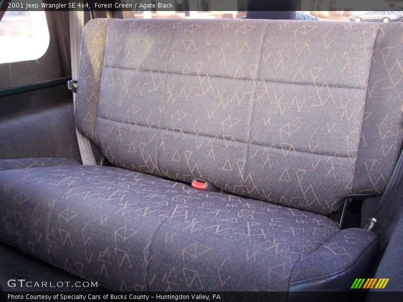 Forest Green / Agate Black 2001 Jeep Wrangler SE 4x4