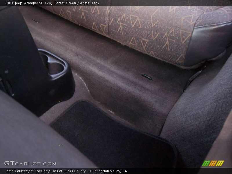 Forest Green / Agate Black 2001 Jeep Wrangler SE 4x4