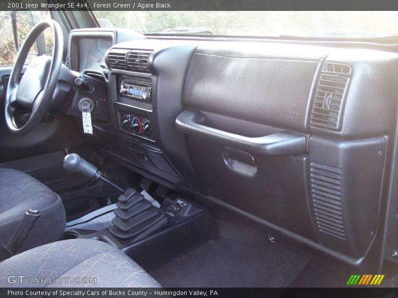 Forest Green / Agate Black 2001 Jeep Wrangler SE 4x4