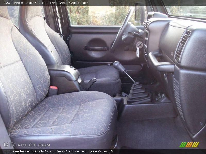 Forest Green / Agate Black 2001 Jeep Wrangler SE 4x4