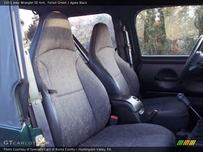 Forest Green / Agate Black 2001 Jeep Wrangler SE 4x4