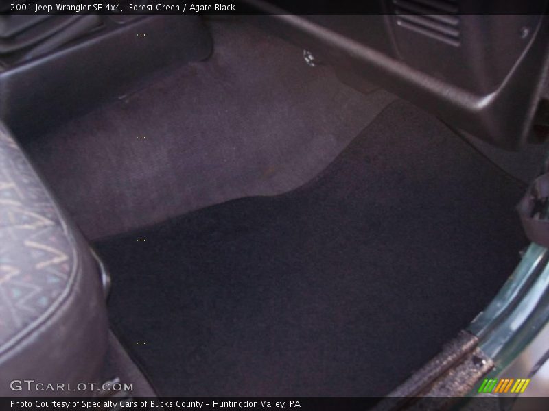 Forest Green / Agate Black 2001 Jeep Wrangler SE 4x4