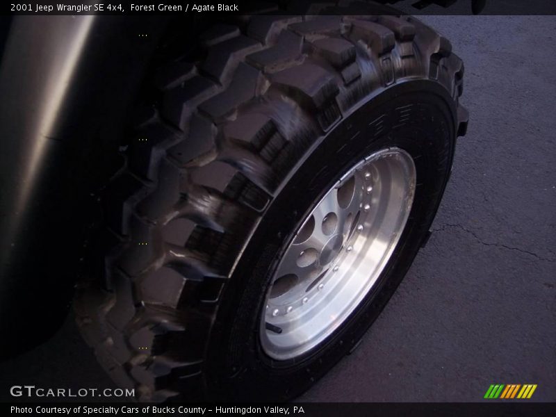 Forest Green / Agate Black 2001 Jeep Wrangler SE 4x4
