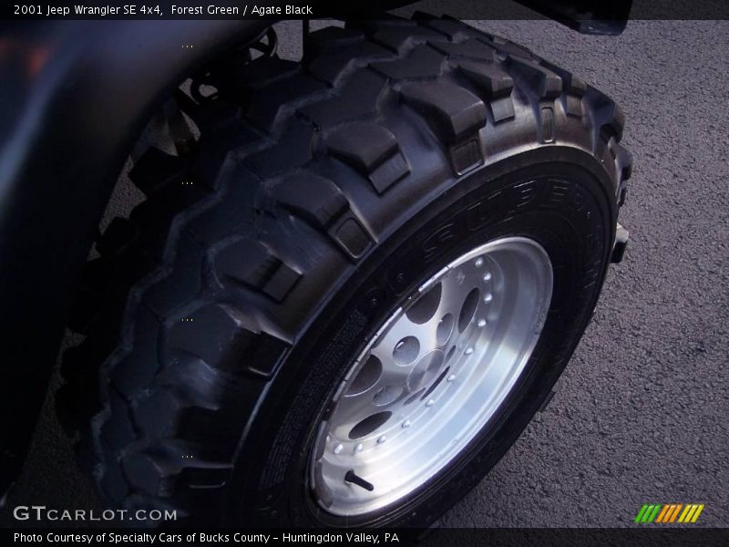 Forest Green / Agate Black 2001 Jeep Wrangler SE 4x4