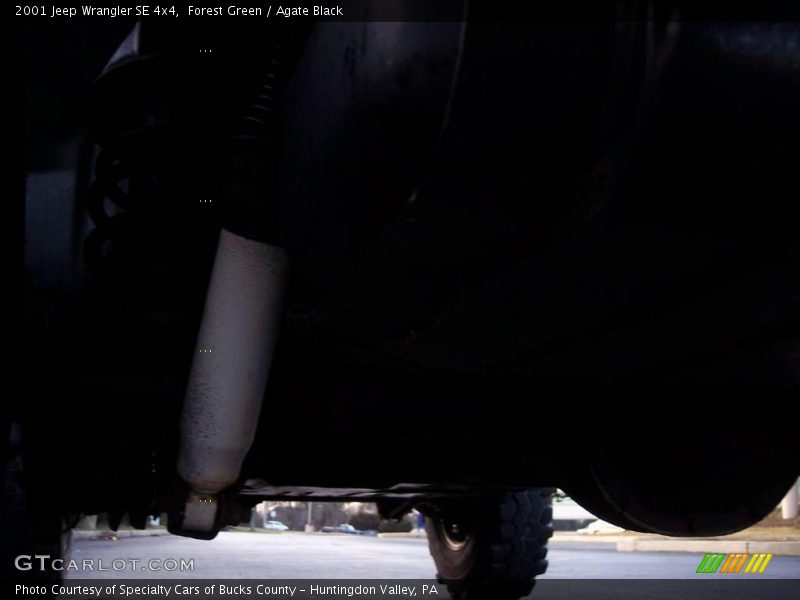 Forest Green / Agate Black 2001 Jeep Wrangler SE 4x4
