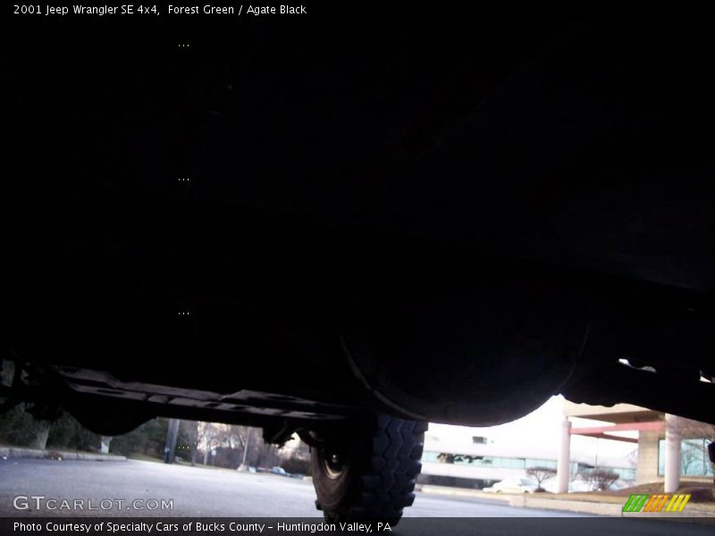Forest Green / Agate Black 2001 Jeep Wrangler SE 4x4