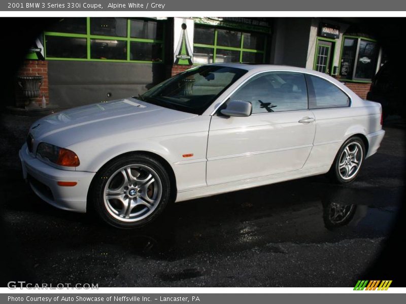 Alpine White / Grey 2001 BMW 3 Series 330i Coupe
