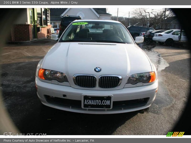 Alpine White / Grey 2001 BMW 3 Series 330i Coupe