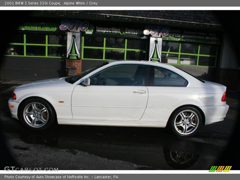 Alpine White / Grey 2001 BMW 3 Series 330i Coupe