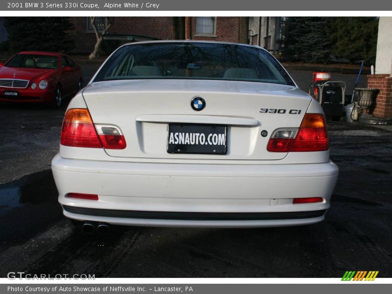Alpine White / Grey 2001 BMW 3 Series 330i Coupe