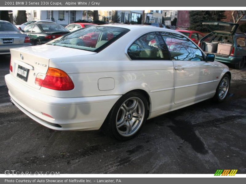Alpine White / Grey 2001 BMW 3 Series 330i Coupe
