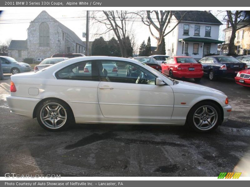 Alpine White / Grey 2001 BMW 3 Series 330i Coupe