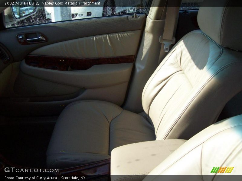 Naples Gold Metallic / Parchment 2002 Acura TL 3.2