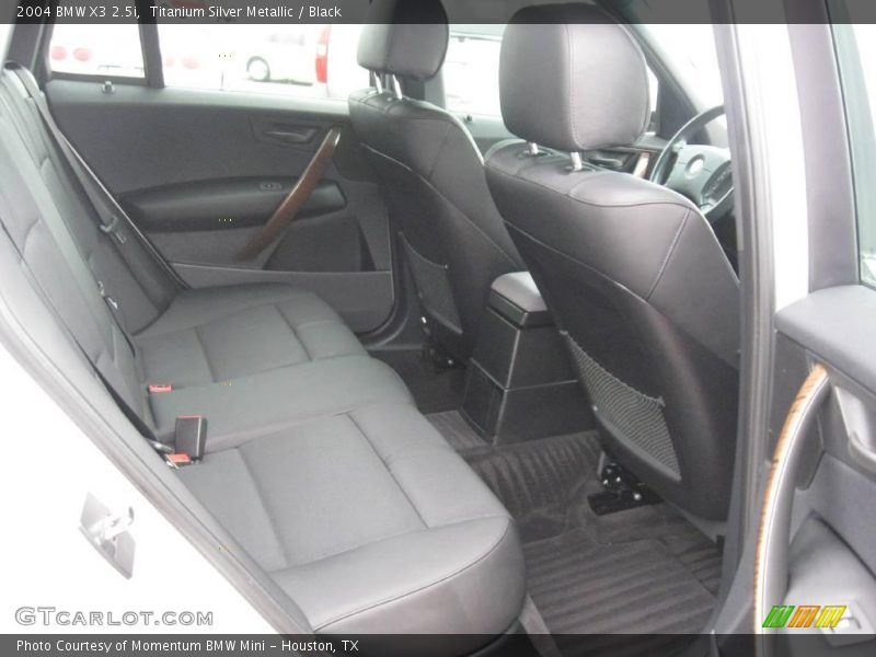Titanium Silver Metallic / Black 2004 BMW X3 2.5i