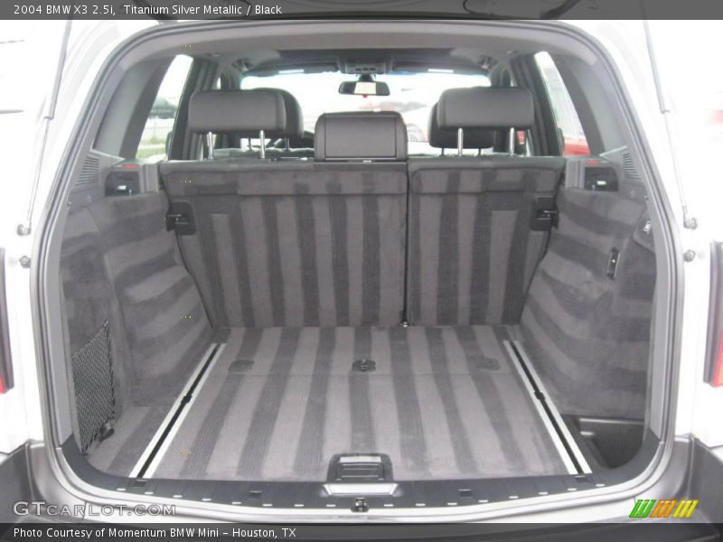 Titanium Silver Metallic / Black 2004 BMW X3 2.5i