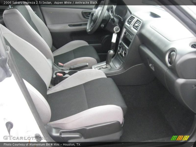 Aspen White / Anthracite Black 2006 Subaru Impreza 2.5i Sedan