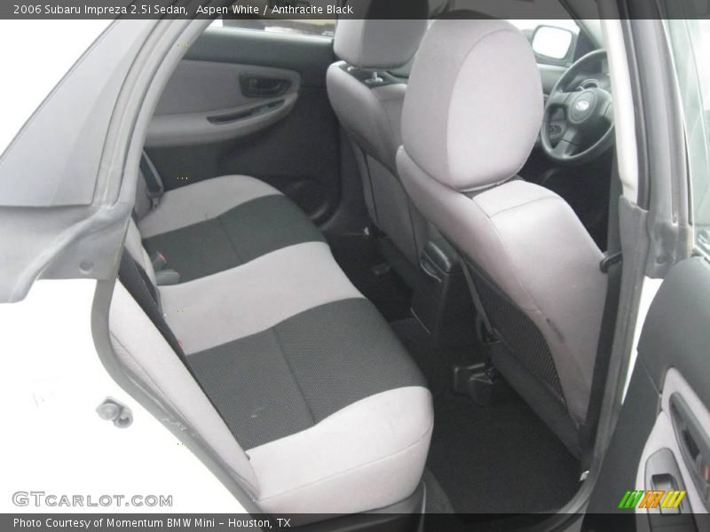Aspen White / Anthracite Black 2006 Subaru Impreza 2.5i Sedan