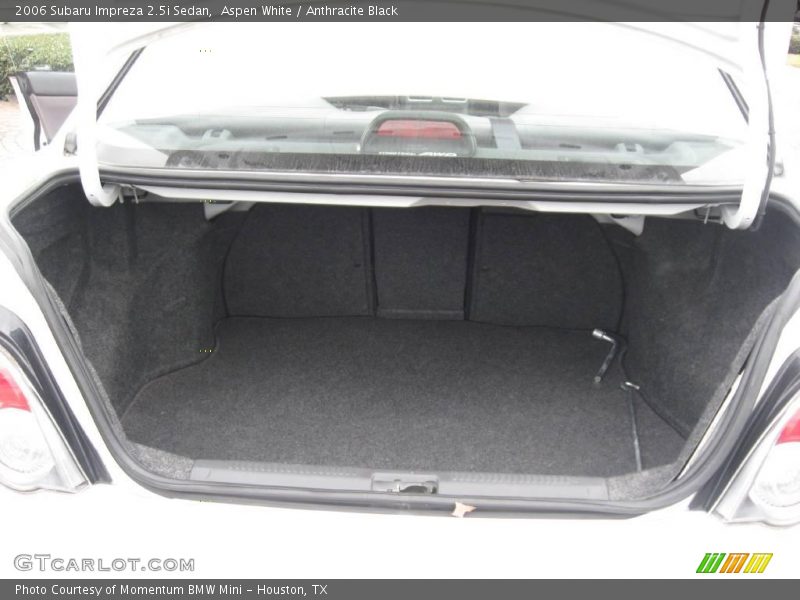 Aspen White / Anthracite Black 2006 Subaru Impreza 2.5i Sedan