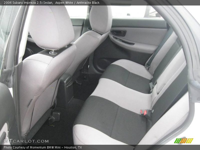 Aspen White / Anthracite Black 2006 Subaru Impreza 2.5i Sedan